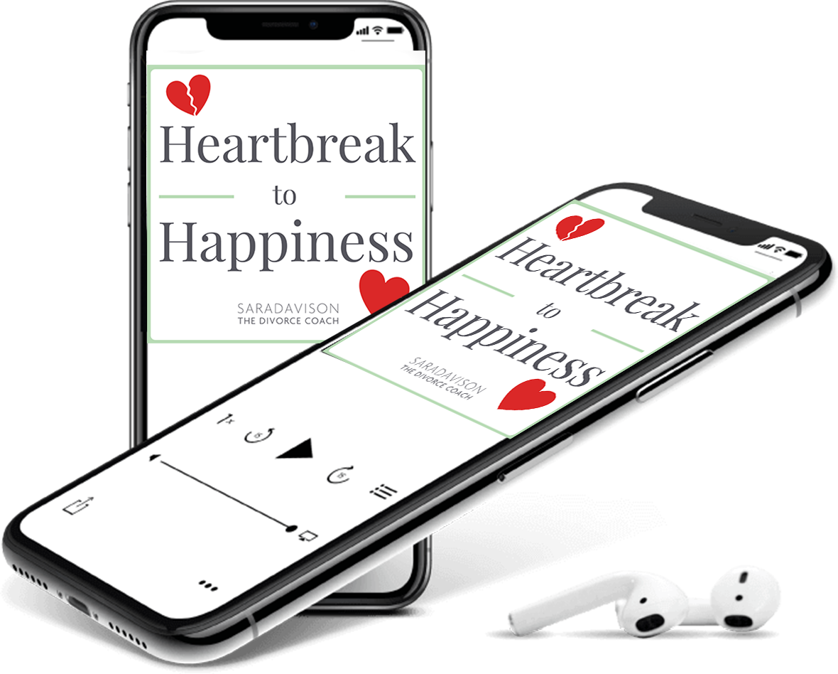 Heartbreak to Happiness podcast on mobile